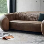 ⁦كنب مودرن رباعي من جلد⁩ - الصورة ⁦4⁩