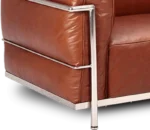 ⁦كنب مودرن جلد بتصميم ايطالي⁩ - الصورة ⁦9⁩