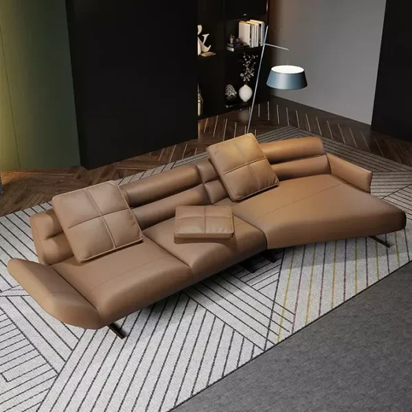 كنب مريح جلد