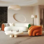 كنب ملون مودرن 