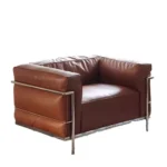 ⁦كنب مودرن جلد بتصميم ايطالي⁩ - الصورة ⁦8⁩