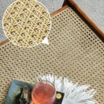 كرسي مفرد من خشب الروطان - Image 7