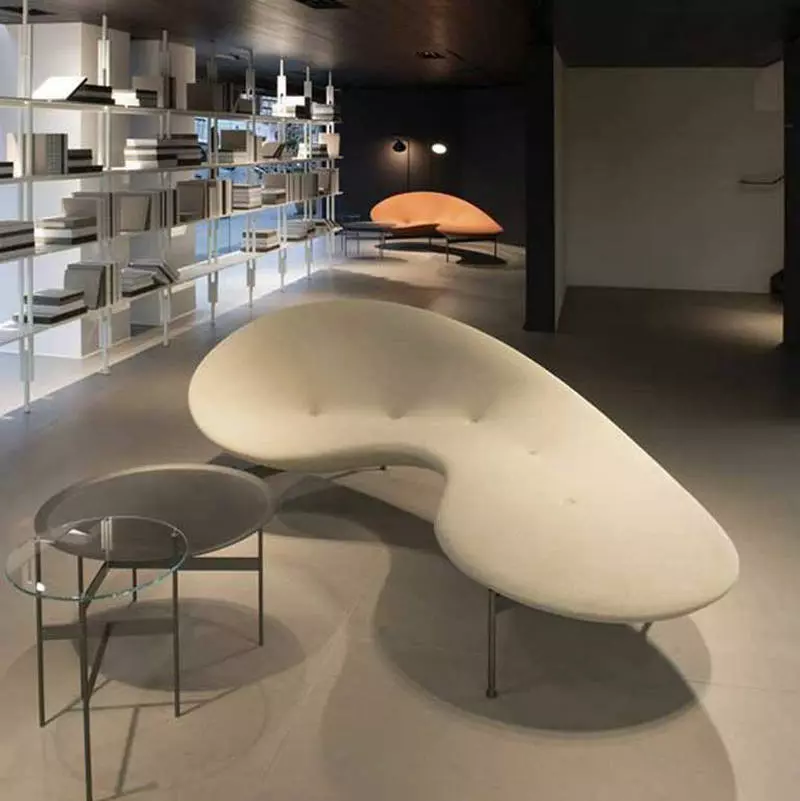 Modern sofas (1) كنب مودرن بتصميم منحني