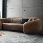 ⁦كنب مودرن رباعي من جلد⁩ - الصورة ⁦5⁩