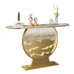 كونسول رخام مضيئ بتصميم مميز