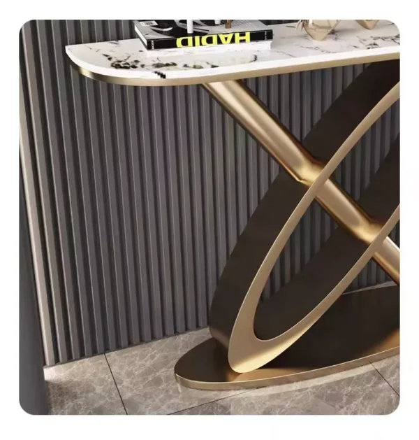 طاولة مدخل رخام بتصميم فاخر