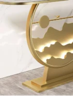 كونسول رخام مضيئ بتصميم مميز