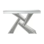 طاولة مدخل من زجاج