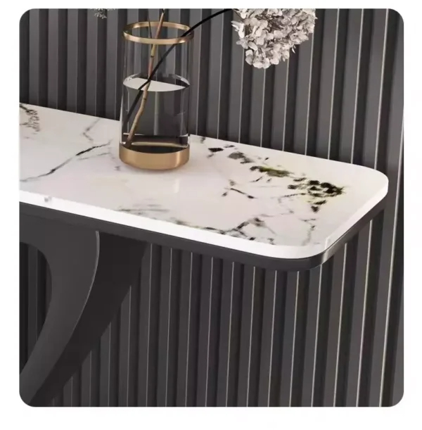 طاولة مدخل رخام بتصميم فاخر