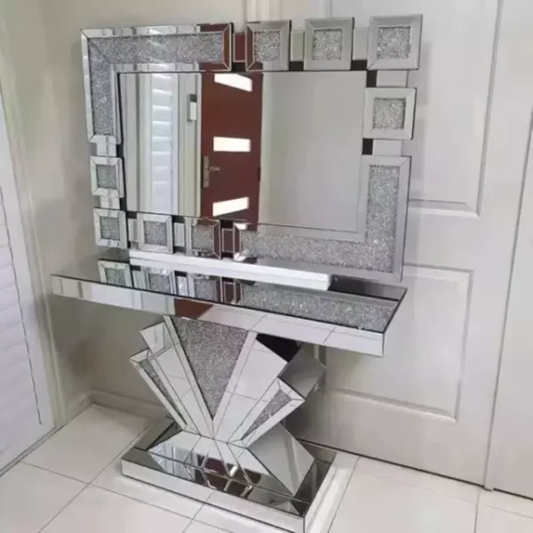 مرايا تسريحه على شكل مستطيل