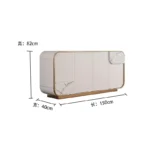 ⁦طاولة بوفيه رخام فاخر لغرفة الطعام⁩ - الصورة ⁦6⁩