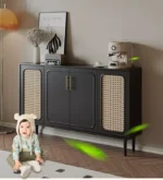 طاولة بوفيه خشب بتصميم ريفي - Image 8