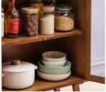 خزانة بوفيه خشب بتصميم كلاسيك - Image 8