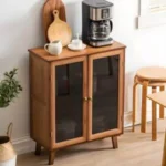 خزانة بوفيه خشب بتصميم كلاسيك - Image 4