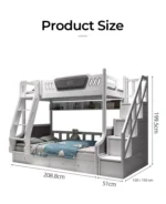 ⁦سرير نوم اطفال بتصميم اولادي⁩ - الصورة ⁦7⁩