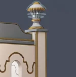 ⁦سرير نوم اطفال بتصميم اسكندافي⁩ - الصورة ⁦11⁩