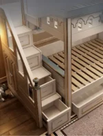 ⁦سرير نوم اطفال بتصميم اسكندافي⁩ - الصورة ⁦4⁩