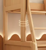 سرير نوم اطفال خشب بدورين - Image 11