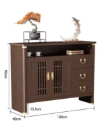 ⁦بوفيه خشب مودرن بتصميم مميز⁩ - الصورة ⁦18⁩