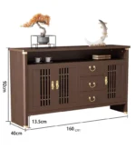 ⁦بوفيه خشب مودرن بتصميم مميز⁩ - الصورة ⁦14⁩