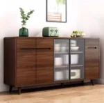 طاولة بوفيه خشب بتصميم كلاسيك