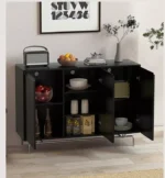 طاولة بوفيه خشب بتصميم مميز وبسيط - Image 7