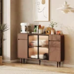 طاولة بوفيه خشب من تصميم اسكندافي - Image 2