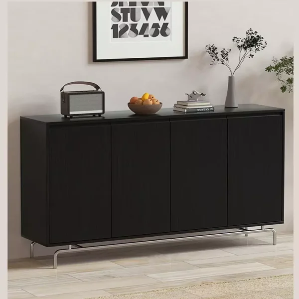 طاولة بوفيه خشب بتصميم مميز وبسيط