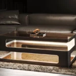 ⁦طاولة قهوة زجاج بتصميم عالي الجودة⁩ - الصورة ⁦9⁩