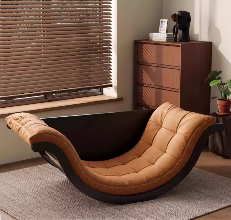 Relaxing rocking chair with a distinctive design كرسي هزاز استرخاء بتصميم مميز