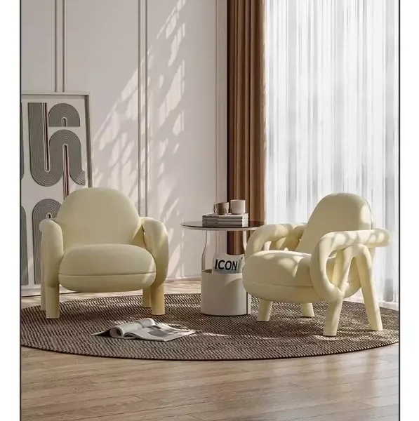 كرسي مفرد مودرن بتصميم انيق