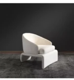 كرسي مفرد مع مسند للقدم كلاسيك