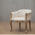 كرسي مفرد خشب كلاسيك لغرفة المعيشة