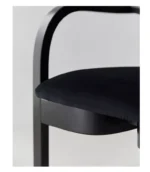 ⁦كرسي طاولة طعام مودرن بمساند ذراعين ⁩ - الصورة ⁦10⁩