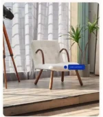 ⁦كرسي مفرد مودرن مع مسند للقدم⁩ - الصورة ⁦3⁩