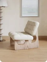 كرسي مفرد خشب لغرفة المعيشة - Image 2