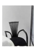 ⁦كرسي طاولة طعام مودرن بمساند ذراعين ⁩ - الصورة ⁦6⁩