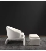 ⁦كرسي مفرد مع مسند للقدم كلاسيك⁩ - الصورة ⁦2⁩