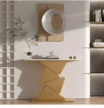 طاولة كونسول رخام فاخر وانيق