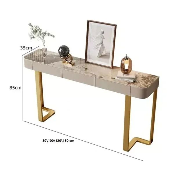 طاولة كونسول رخام مودرن فاخرة