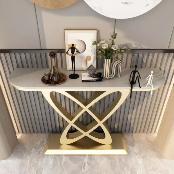 كونسول رخام مودرن لغرفة المعيشة