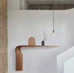 طاولة كونسول خشب معلقة