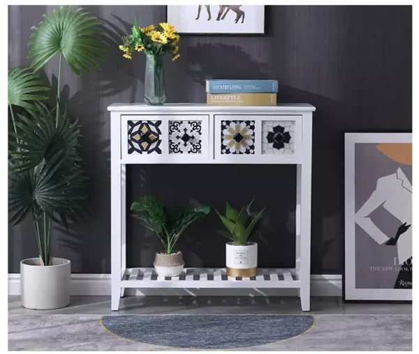 طاولة كونسول خشب بتصميم كلاسيك