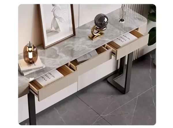 طاولة كونسول رخام مودرن فاخرة