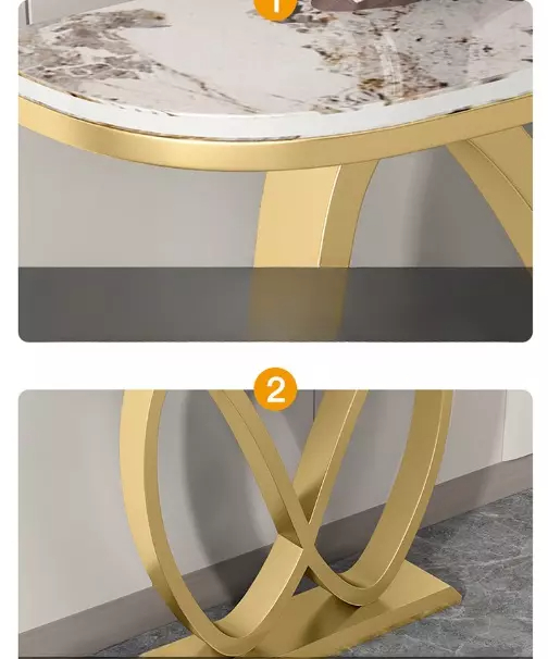 كونسول رخام من تصميم اسكندافي مميز