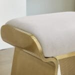 كرسي تسريحة مودرن بدون ظهر - Image 6