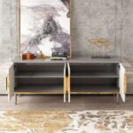 ⁦طاولة تلفاز عصرية بتصميم انيق⁩ - الصورة ⁦3⁩