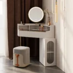 طاولة تسريحة بزاوية