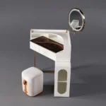 طاولة تسريحة بزاوية