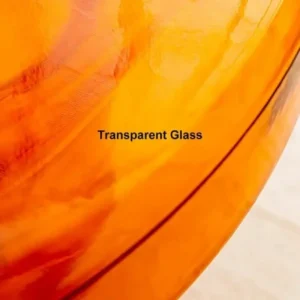 طاولات قهوة دائرية زجاجية